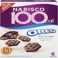 Nabisco Cal Oreo Vékony Sült Csokoládé Ostya Chips, 0. Oz., Gróf