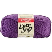 Ever Soft Solid Fonal-Lila, Pk 3, Premier Fonalak