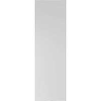 Ekena Millwork 18 W 58 H True Fit PVC Két egyenlő redőny, fekete
