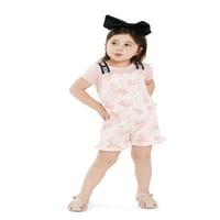 Minnie Mouse Baby és kisgyermek lány romper és póló ruhák, 2 darab, méretek hónapok-5T