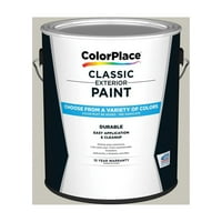 Colorplace Classic Belső fal és Trim festék, fosszilis szürke, szatén, gallon