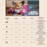 Kisállat Élet 6 Aktív 'Hybreed' 4-Utas-Stretch Fitness Teljesítmény Kutya Póló