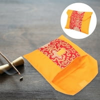 Selyem boríték konfuciánus klasszikus Zsebszervező kínai selyem boríték tároló tasak boríték