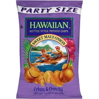 Hawaii vízforraló stílusú ropogós és ropogós édes maui hagyma ízesített burgonya chips oz