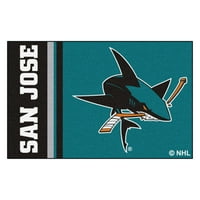San Jose Sharks Egységes indító szőnyeg 19 X30