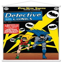 Képregény-Batman-borító fali poszter fa mágneses kerettel, 22.375 34