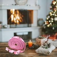 Wendunide karácsonyi zsákvászon szalag hópehely Elks Santa Claues karácsonyfa dekoratív szalag DIY ajándékcsomagolás