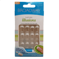 Broadway Natural Illusions Körömkészlet, Francia, rövid hosszúságú, BGG01