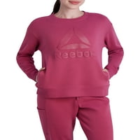 Reebok női Supersoft Gravity Crewneck oldalsó zsebével