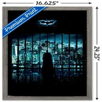 Képregény Film - A Sötét Lovag-Batman Kilátás A Városra Egy Lapos Fal Poszter, 14.725 22.375