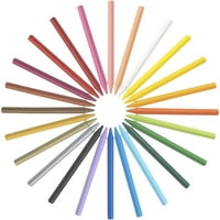 Gyerek ceruzák a tartós színezéshez, válogatott színek, Count Wrap-mentes ceruzák