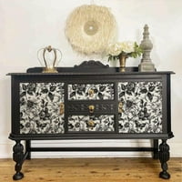Spree virágos tapéta héja és Stick tapéta Vintage Virág öntapadó eltávolítható dekoratív konyha pulton szekrény bútor