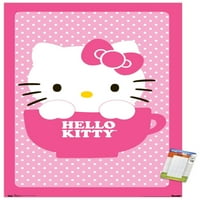 Hello Kitty-Teáscsésze Fali Poszter, 14.725 22.375