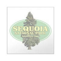 CafePress-Sequoia Nemzeti Park Matrica-Négyzet Alakú Matrica 3 3