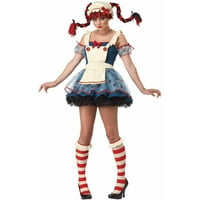 Rag Doll női felnőtt Halloween jelmez