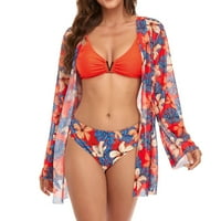 Női Board rövidnadrág úszni viseljen magas derékú Bikini Bikini Set Cover up fürdőruha nőknek hosszú ujjú Push Up fürdőruha