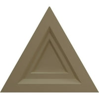 Ekena Millwork 19 W 5 8 H 1 8 P Háromszög Mennyezeti Medál, Kézzel Festett Fáraók Arany