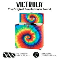 Victrola kollektor tároló tok Vinyl lemezjátszó rekordokhoz