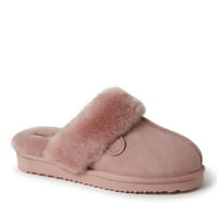 Fireside by Dearfoams Női Sydney valódi Shearling Scuff