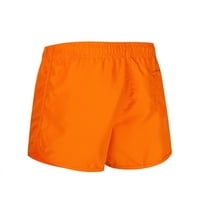 Férfi tavaszi és nyári Splicing úszás nadrág és strand szörfözés rövidnadrág Orange M