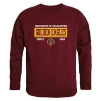 A charlestoni Egyetem Golden Eagles létrehozta a Fleece Crewneck pulóver pulóvert