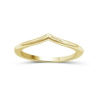 JewelersClub 14K arany az ezüst kívánságcsont baráti gyűrű a nők számára