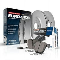 Power Stop Front Euro-Stop ECE-R tanúsítvánnyal rendelkező fékbetét és Rotor készlet ESK6012