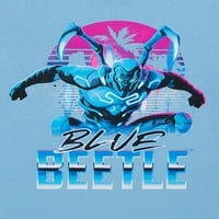 Kék bogár fiúk grafikus póló, 4-18 méret