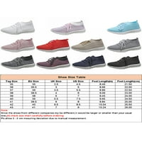 Gomelly cipők Női Slip cipő széles háló futó cipők Comfort oktatók Női Lélegző Kék 7.5