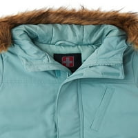 Svájci tech lányok téli parka dzseki, méretek 4- & plusz
