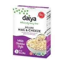 Daiya Dairy Ingyenes fehér cheddar vegán mac és sajt, 10. oz