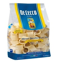 De Cecco Mezzi Paccheri no. Tészta, oz