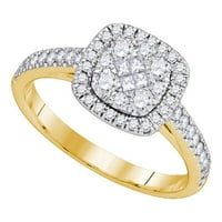 5 8CTW-gyémánt MONACO divat gyűrű