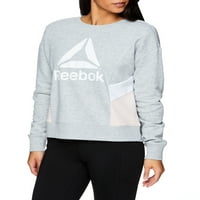 Reebok női színes blokk kapucnis pulóver