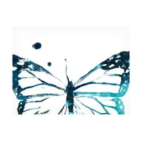 Június Erica Vess 'Butterfly Imprint III' Canvas Art