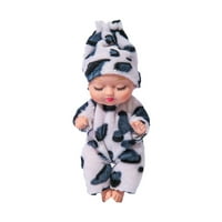 Ma foglalkozik aranyos puha baba babák, PVC + pamut baba babák ruhákkal reális baba néz igazi ajándék lány