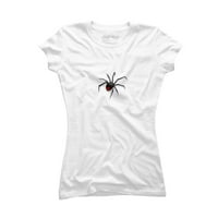 Halloween spider tshirt Juniors fehér grafikus póló-az emberek tervezése