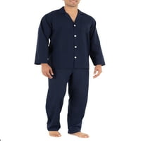 Geoffrey Beene férfi Hosszú ujjú szőtt pizsama szett