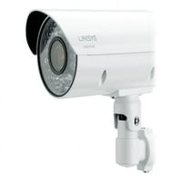 Linksys 1080p 3mp kültéri éjjellátó Bullet kamera-hálózati megfigyelő kamera-kültéri-vandál vízálló-szín - - auto iris-vari-focal-audio-LAN-MJPEG,