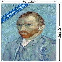 Vincent Van Gogh fali poszter önarcképe, 14.725 22.375