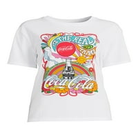 A Coca Cola Juniors grafikus barátja póló rövid ujjú, méretek XS-3XL
