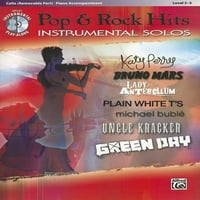 Pop & Rock Slágerek Hangszeres Szólók, Cselló Zongorakíséret: 2-3. Szint