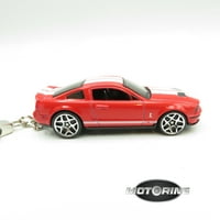 Kulcstartó Ford Shelby GT piros autó ritka újdonság 1: öntött kulcstartó
