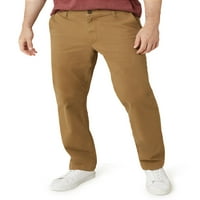 Chaps férfiak klasszikus egyenes illeszkedése chino nadrág, méretek 29-52