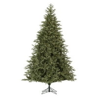 Vickerman elővilágított 6,5 ' Elk Frasier fenyő mesterséges karácsonyfa, LED, Meleg fehér fények