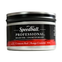Speedball Professional Relief Tinta, oz., Bíbor