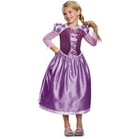 Álcázza a kisgyermek lányok Rapunzel napi ruháját klasszikus jelmez-méret 3T-4t