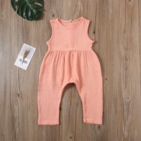 Egy nyitó újszülött kislány íj Romper Jumpsuit Outfit Body ruhák szett 1-6Y