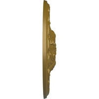 Ekena Millwork 3 4 od 3 8 P Stockport mennyezeti medál, kézzel festett arany