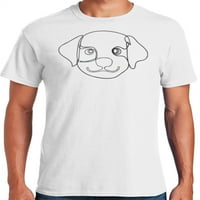 Graphic America hűvös állati kutya rajzok Férfi grafikus póló kollekció
